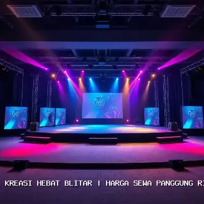 Harga Sewa Panggung Rigging 4×6 Blitar