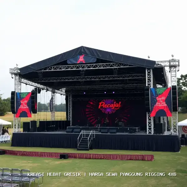 Harga Sewa Panggung Rigging 4×6 Gresik