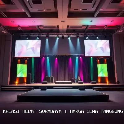 Harga Sewa Panggung Rigging 4×6 Surabaya