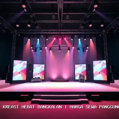 harga sewa panggung rigging 8x10 Bangkalan