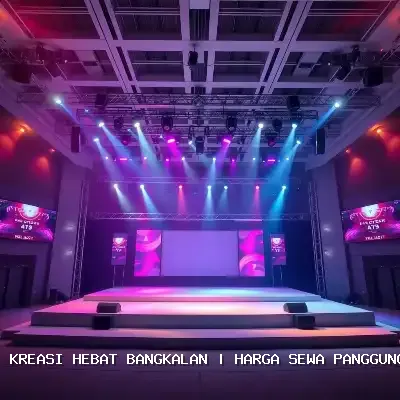 Harga Sewa Panggung Rigging 8×10 Bangkalan