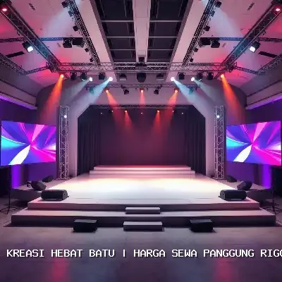 Harga Sewa Panggung Rigging 8×10 Batu