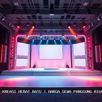 Harga Sewa Panggung Rigging 8×10 Batu