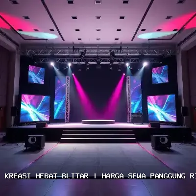 Harga Sewa Panggung Rigging 8×10 Blitar