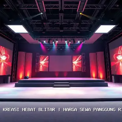Harga Sewa Panggung Rigging 8×10 Blitar