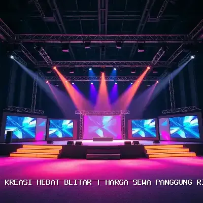 Harga Sewa Panggung Rigging 8×10 Blitar
