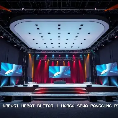 Harga Sewa Panggung Rigging 8×10 Blitar