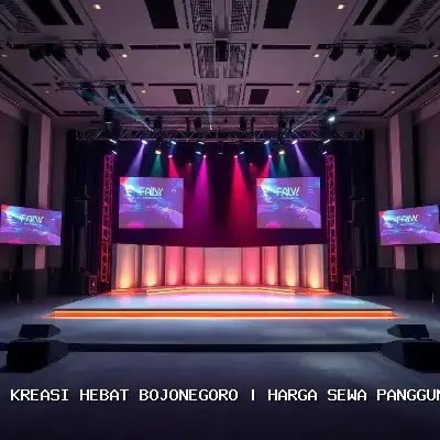Harga Sewa Panggung Rigging 8×10 Bojonegoro