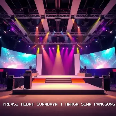 harga sewa panggung rigging 8x10 Surabaya