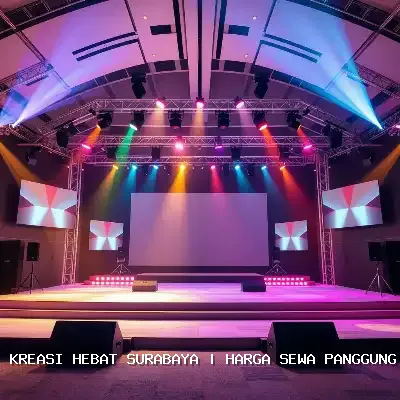 Harga Sewa Panggung Rigging 8×10 Surabaya