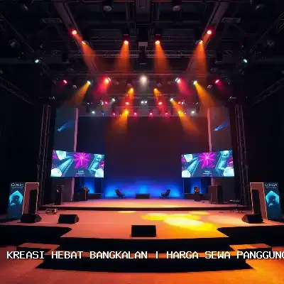 harga sewa panggung ukuran 4x6 Bangkalan