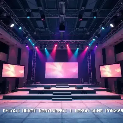 Harga Sewa Panggung Ukuran 4×6 Banyuwangi