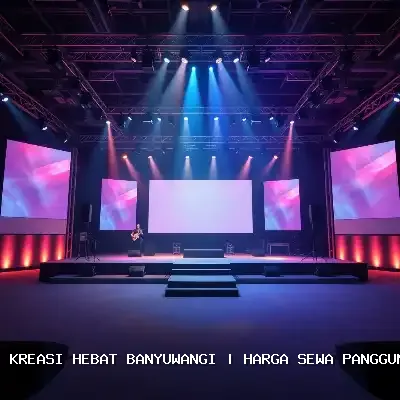 Harga Sewa Panggung Ukuran 4×6 Banyuwangi