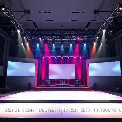 harga sewa panggung ukuran 4x6 Blitar