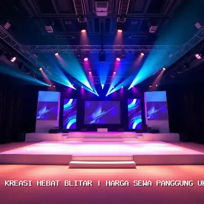 Harga Sewa Panggung Ukuran 4×6 Blitar