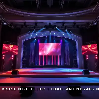 Harga Sewa Panggung Ukuran 4×6 Blitar