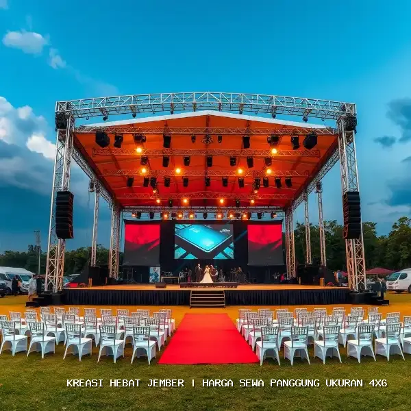 Harga Sewa Panggung Ukuran 4×6 Jember