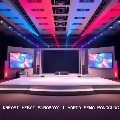 harga sewa panggung ukuran 4x6 Surabaya