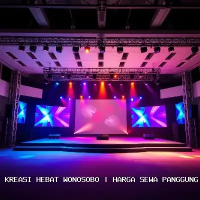 harga sewa panggung Wonosobo