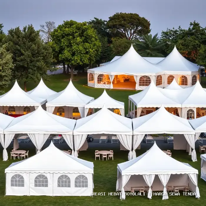 Harga Sewa Tenda Boyolali – Keamanan Struktur dan Kenyamanan Tamu