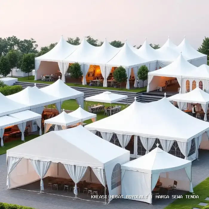 Harga Sewa Tenda Boyolali – Keamanan Struktur dan Kenyamanan Tamu