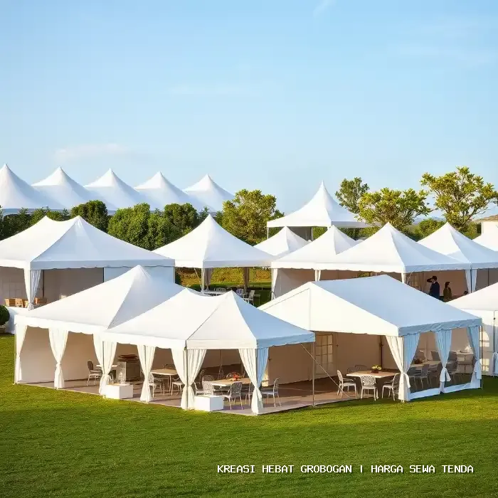 Harga Sewa Tenda Grobogan – Keamanan Struktur dan Kenyamanan Tamu