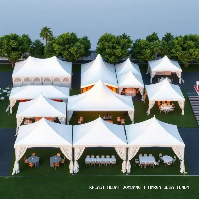 Harga Sewa Tenda Jombang – Struktur Aman dan Estetika Mewah