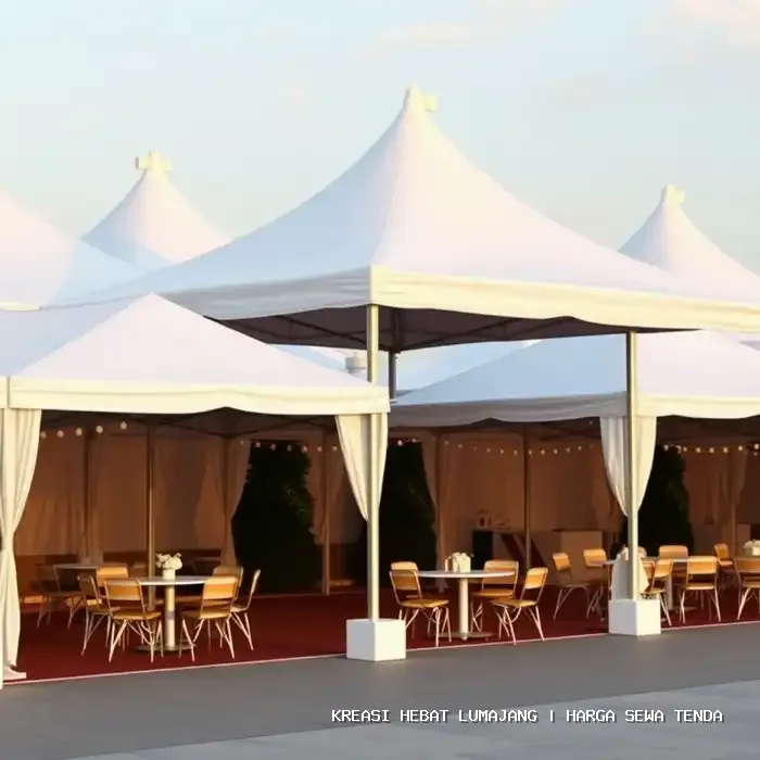Harga Sewa Tenda Lumajang – Keamanan Struktur dan Kenyamanan Tamu