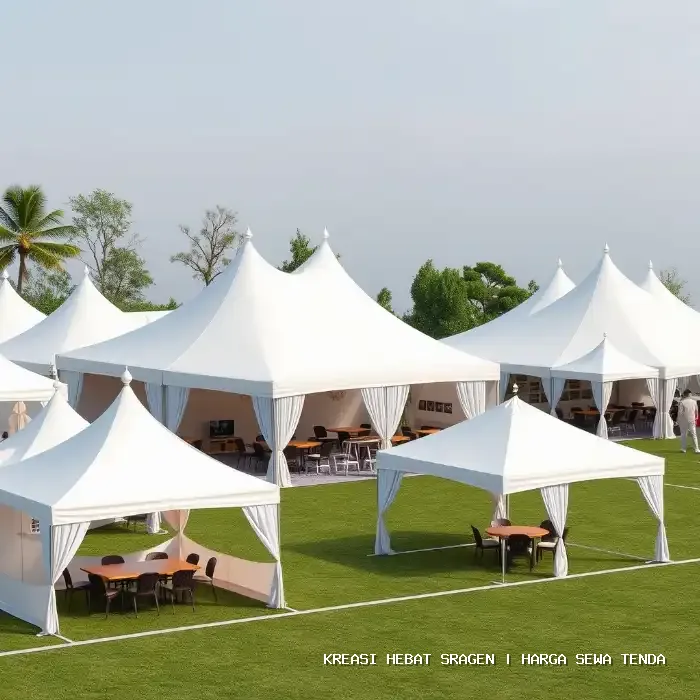 Harga Sewa Tenda Sragen – Keamanan Struktur dan Kenyamanan Tamu