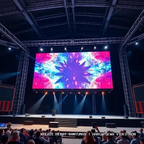 harga sewa videotron Banyumas