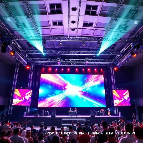 harga sewa videotron Batang