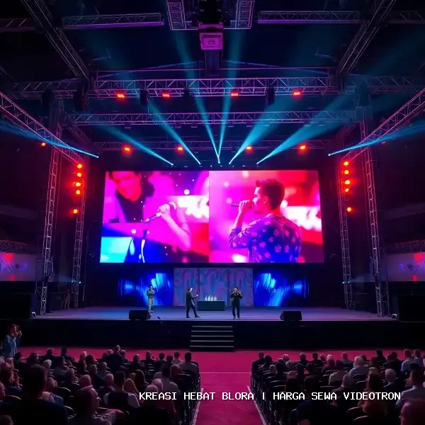 harga sewa videotron Blora