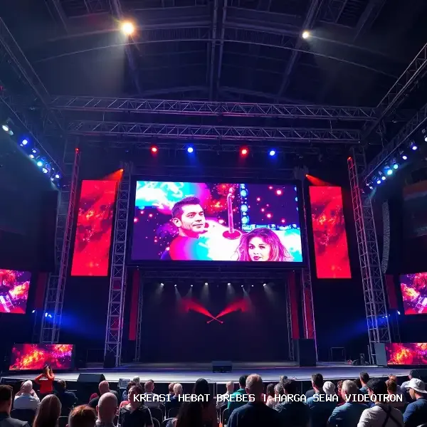 harga sewa videotron Brebes