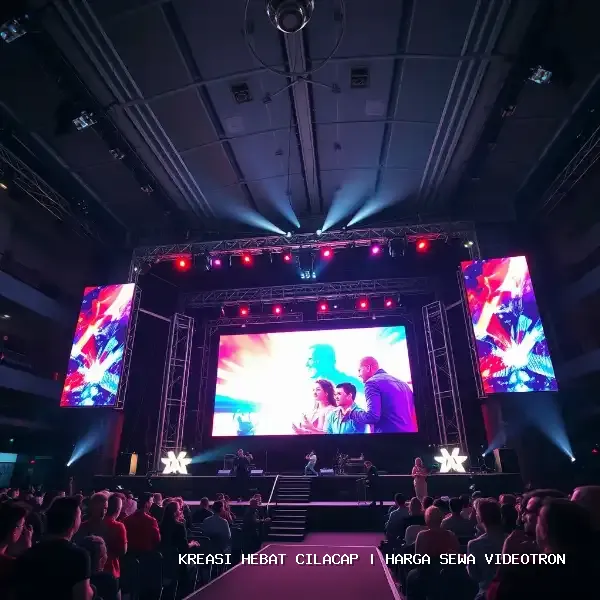 harga sewa videotron Cilacap