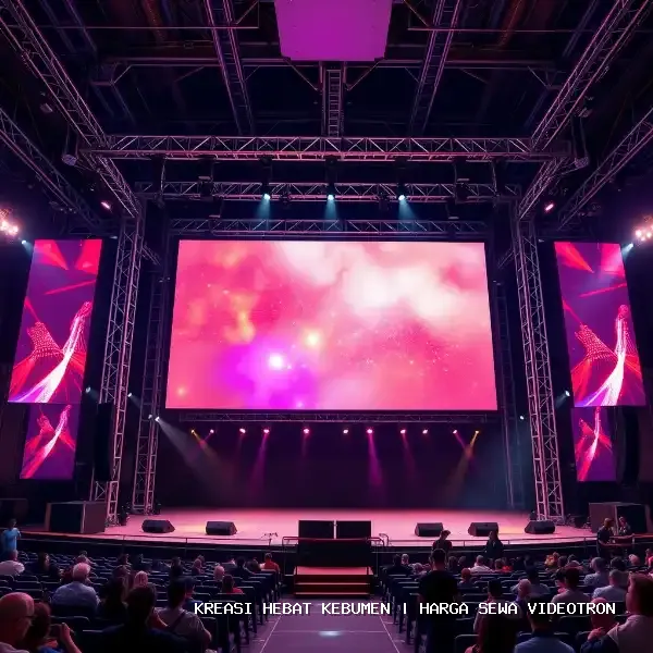 harga sewa videotron Kebumen