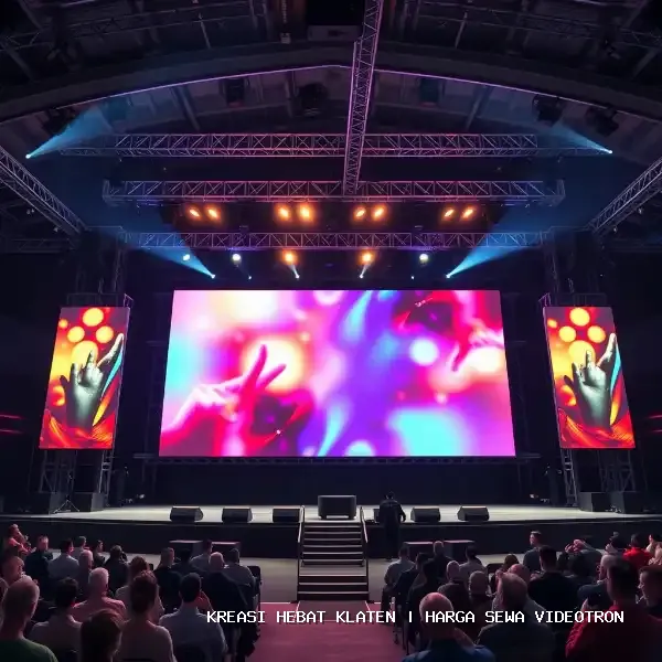 Jasa Sewa Videotron & LED Screen Display