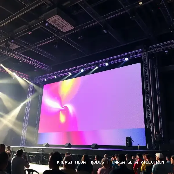 harga sewa videotron Kudus