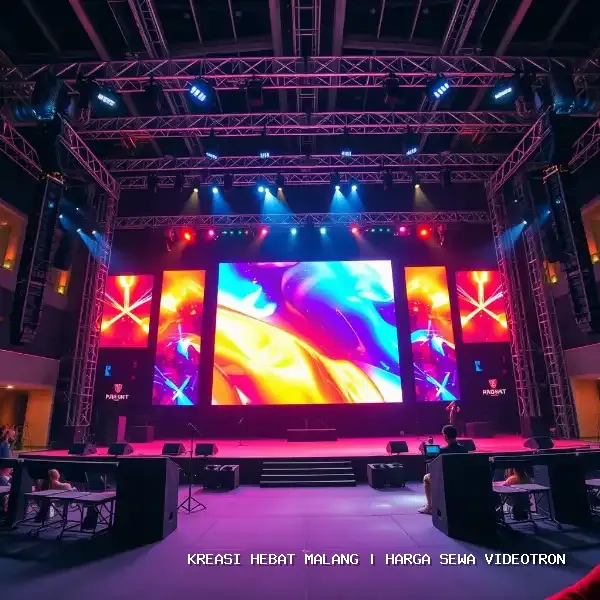 harga sewa videotron Malang P3.9 High Refresh