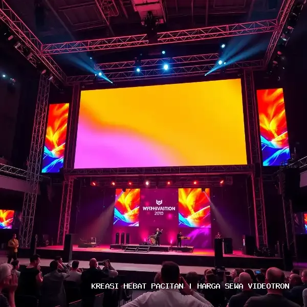 Harga Sewa Videotron Pacitan dan Spesifikasi Utama