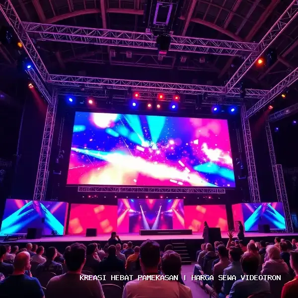 harga sewa videotron Pamekasan