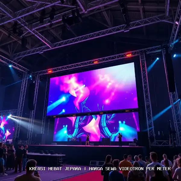Harga Sewa Videotron Per Meter Jepara