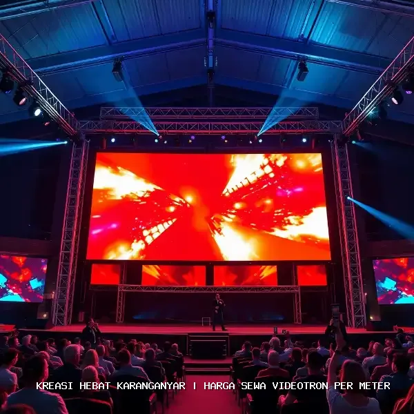 harga sewa videotron per meter Karanganyar