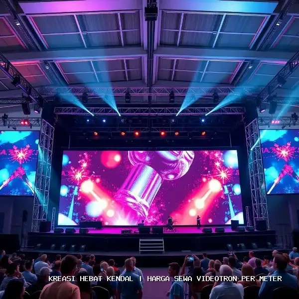 Harga Sewa Videotron Per Meter Kendal