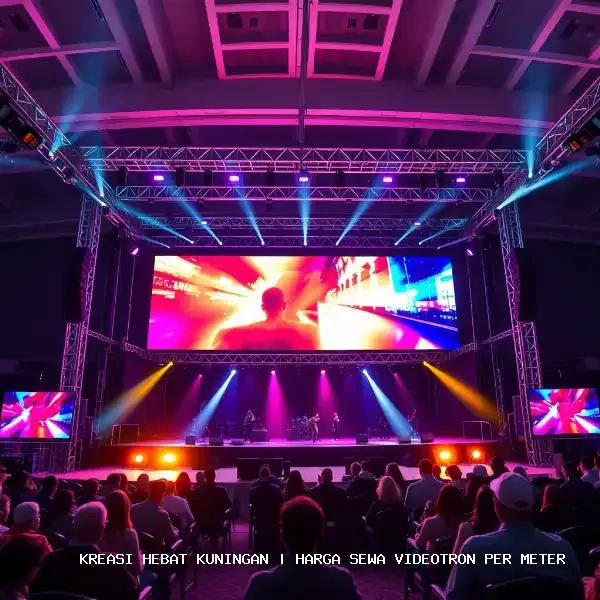 harga sewa videotron per meter Kuningan