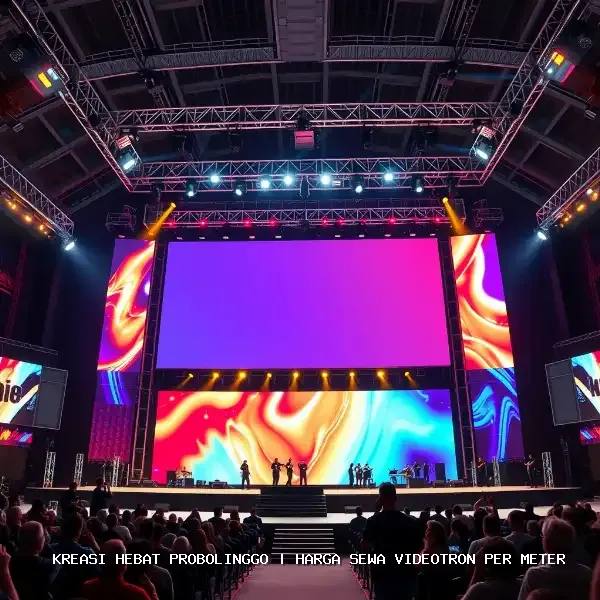 Harga Sewa Videotron per Meter Probolinggo + Spesifikasi Utama
