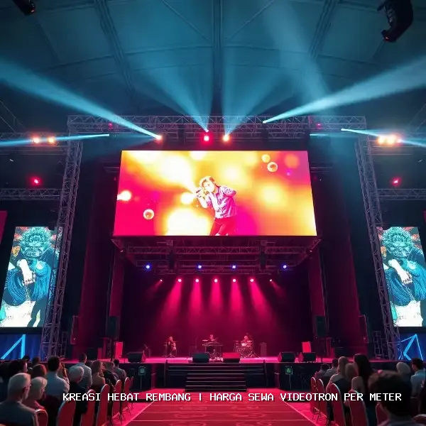 Harga Sewa Videotron Per Meter Rembang