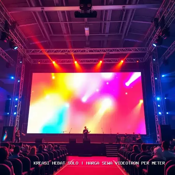 Harga Sewa Videotron Per Meter Solo