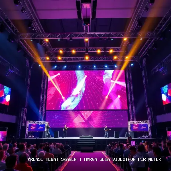 Harga Sewa Videotron Per Meter Sragen