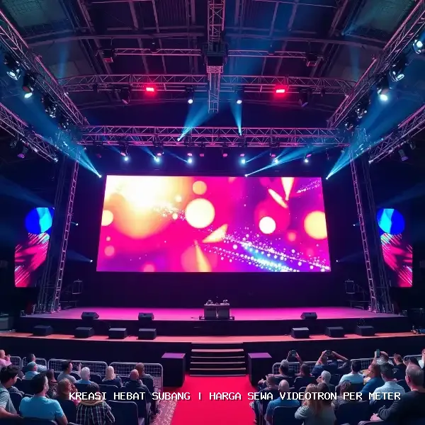 Harga Sewa Videotron per Meter Subang – Spesifikasi Utama