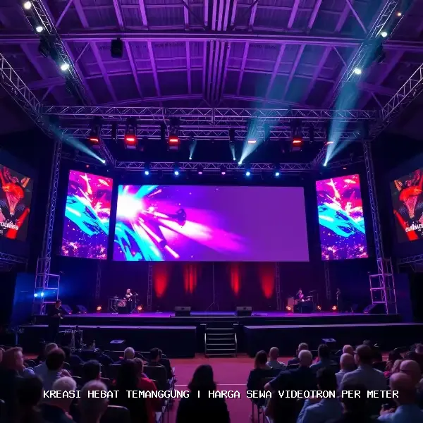 Harga Sewa Videotron Per Meter Temanggung